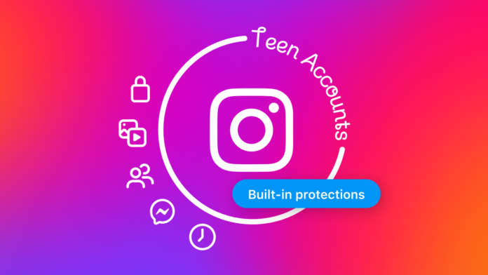 Instagram account per teenager